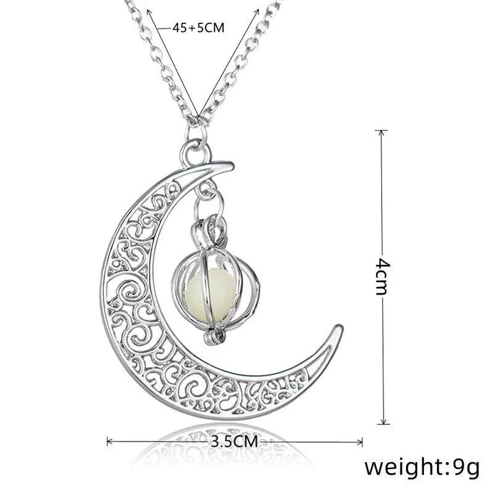 Edelstahl Halskette Damen mit Mondstein-Anhänger – Zeitlose Eleganz und emotionale Balance 4