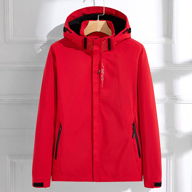 Elegante Damen Regenjacke – Wasserdicht, Mit Kapuze, Stylisch und Funktional 1