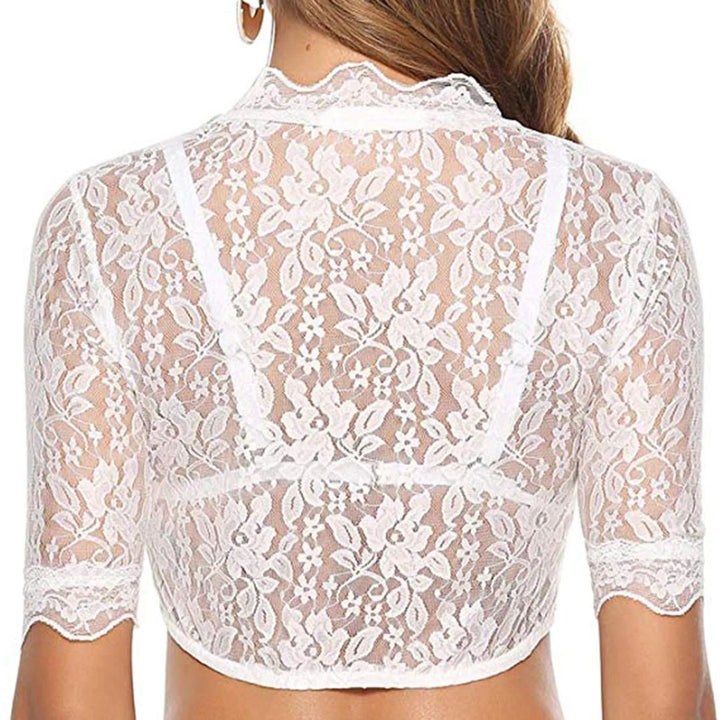 Elegante Dirndlbluse Mit Spitzen-Details – Traditionelle Trachtenbluse Für Oktoberfest 3