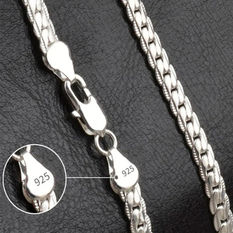 Elegante Halskette Damen aus 925er Sterlingsilber – Zeitlose Schönheit & Vielseitig 1
