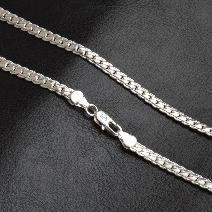 Elegante Halskette Damen aus 925er Sterlingsilber – Zeitlose Schönheit & Vielseitig 3