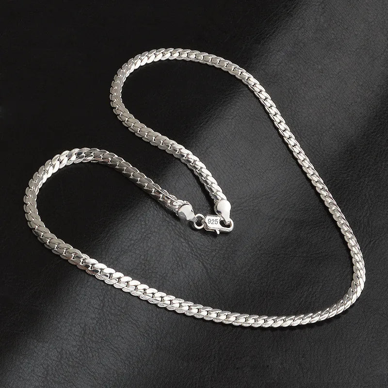 Elegante Halskette Damen aus 925er Sterlingsilber – Zeitlose Schönheit & Vielseitig 4
