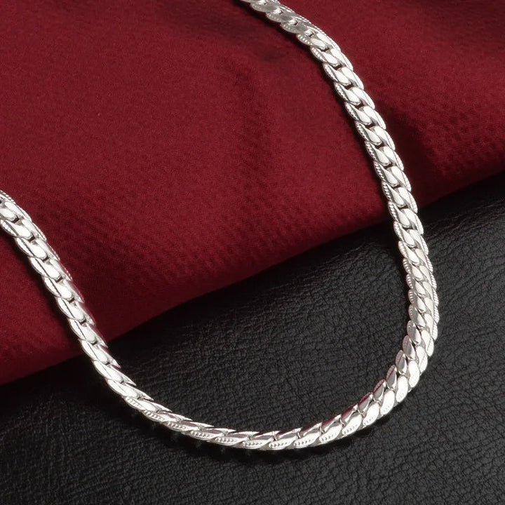 Elegante Halskette Damen aus 925er Sterlingsilber – Zeitlose Schönheit & Vielseitig 5