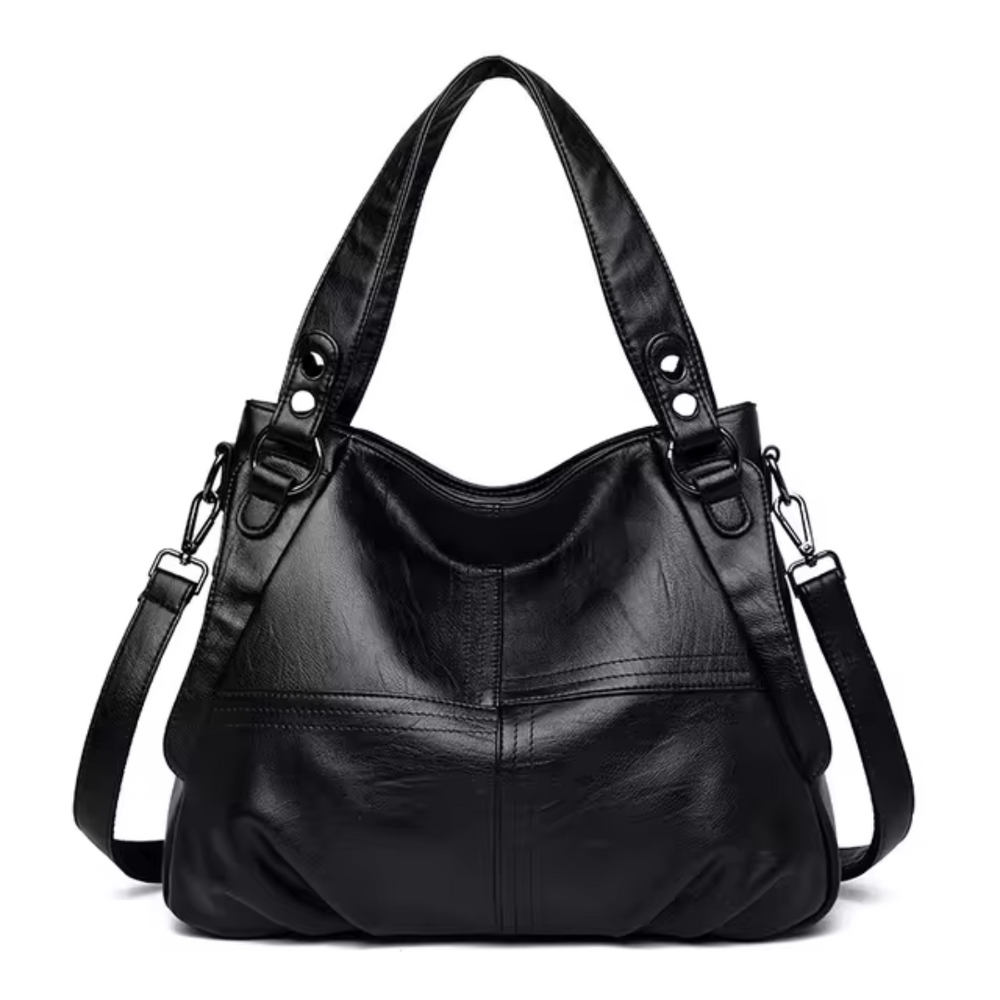 Elegante Handtasche Damen aus Hochwertigem Leder – Stilvolles Design mit Verstellbarem Schulterriemen 1