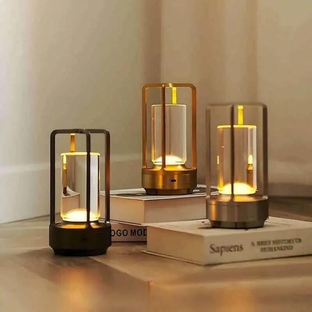 Elegante Kabellose LED-Tischlampe mit Touch-Dimmer – Modernes Design für jeden Raum 1