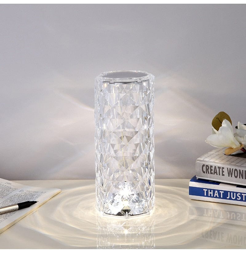 Elegante Kristalllampe mit Touch-Steuerung und 16 Farben – Tischlampe für stimmungsvolles Licht 2