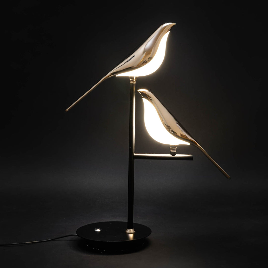 Elegante LED Tischlampe im Vogel-Design – Energiesparende Tischleuchte für Wohnzimmer und Schlafzimmer 3