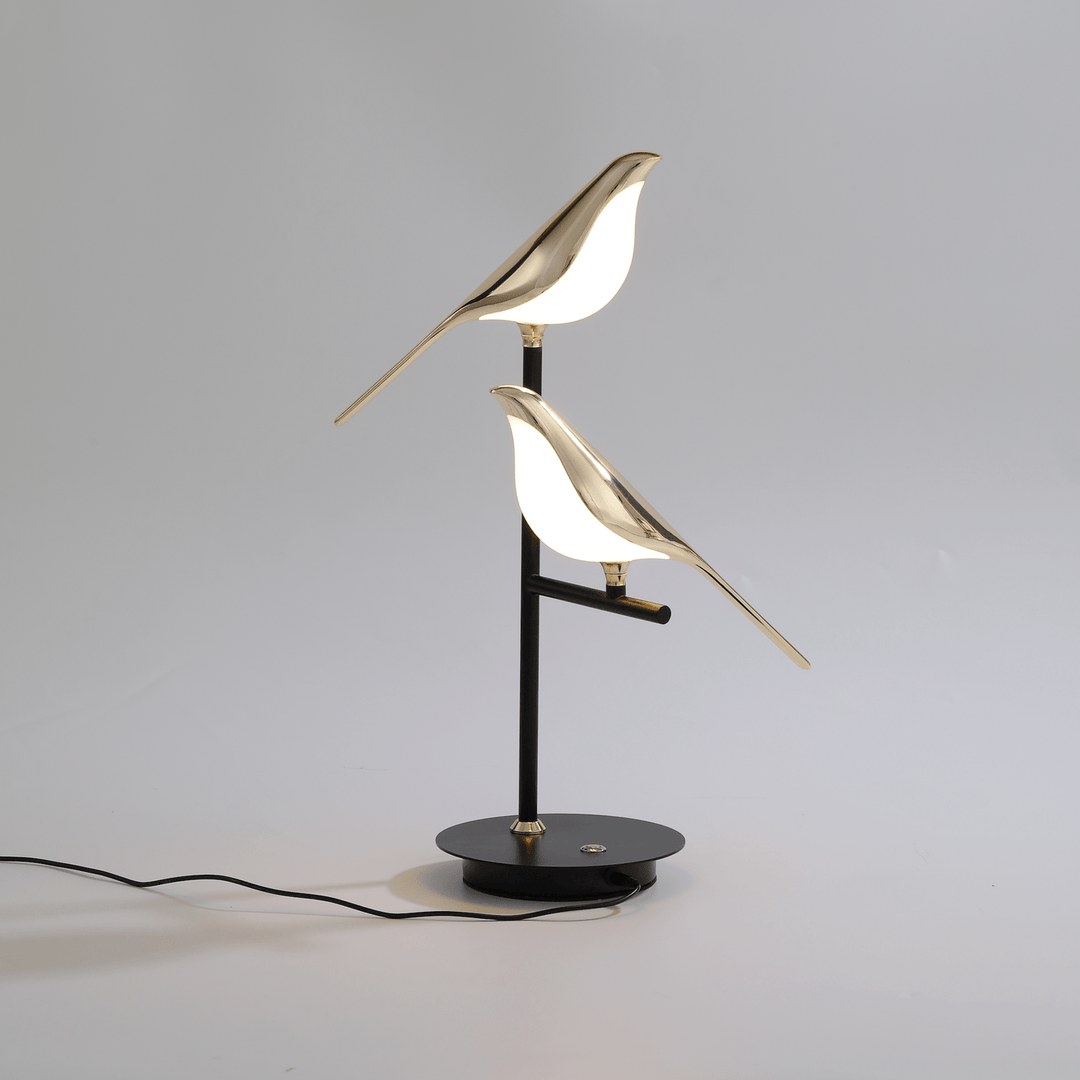 Elegante LED Tischlampe im Vogel-Design – Energiesparende Tischleuchte für Wohnzimmer und Schlafzimmer 5