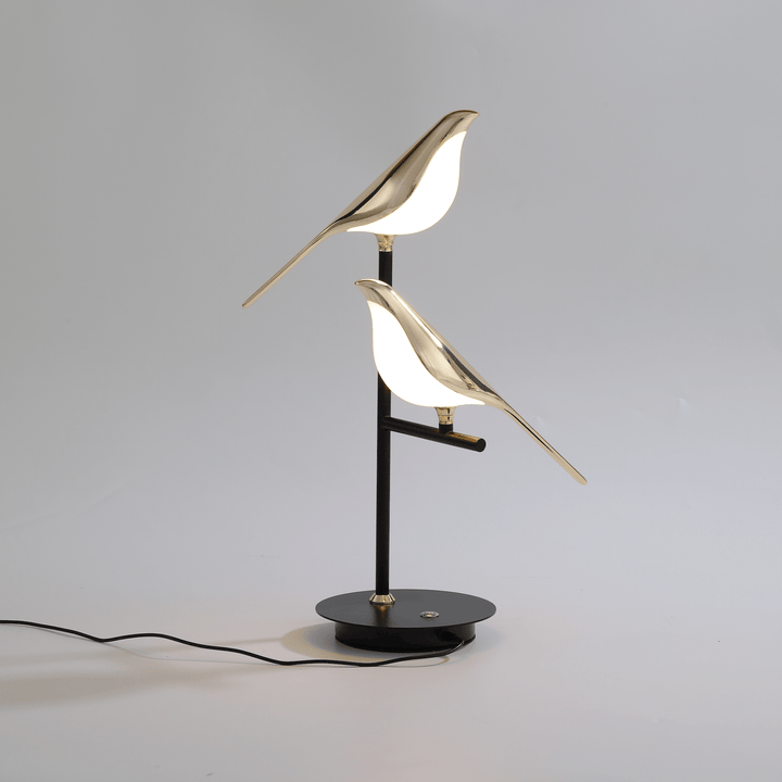Elegante LED Tischlampe im Vogel-Design – Energiesparende Tischleuchte für Wohnzimmer und Schlafzimmer 5