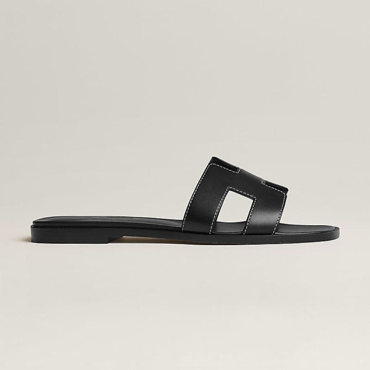 Elegante Lederflachsandalen Mit Verstellbarem Riemen & Ergonomischer Sohle 8