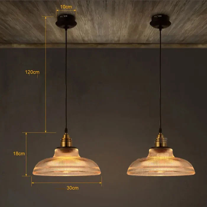 Elegante Pendelleuchte aus Glas für Esszimmer – Stilvolle Hängelampe für gemütliche Beleuchtung 4