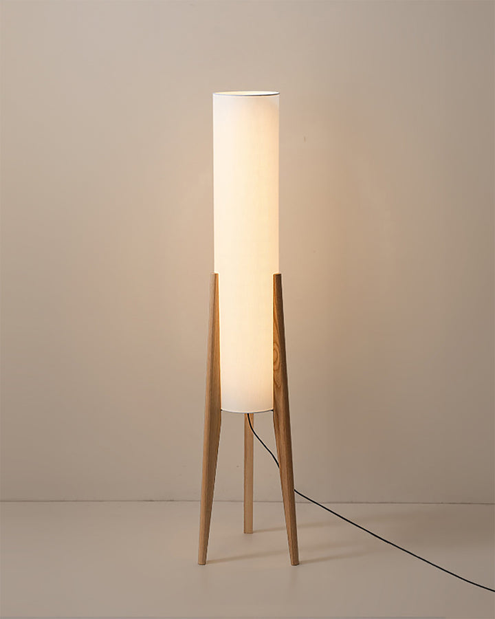 Elegante Stehlampe aus Walnussholz für Wohnzimmer – Umweltfreundliche Stehleuchte mit Stil und natürlichem Design 7