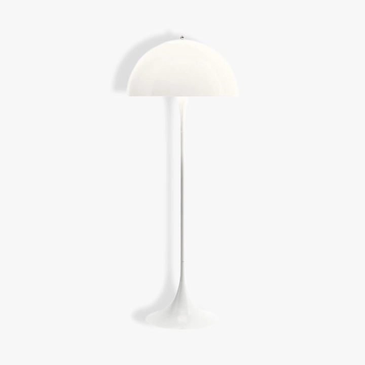 Elegante Stehlampe im Pilzdesign aus Holz – Scandinavian Stehleuchte für Wohnzimmer mit sanfter Beleuchtung, 150 cm hoch 1