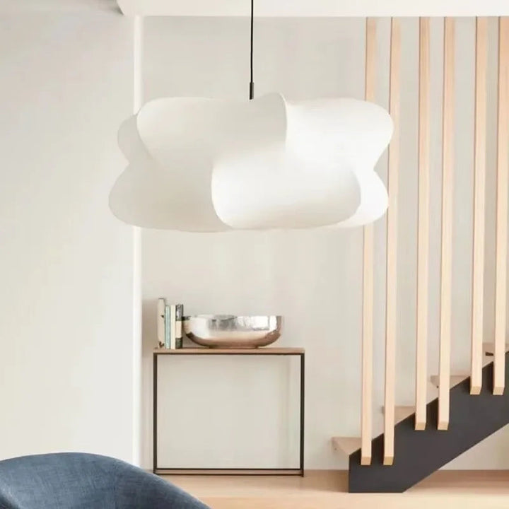 Elegante Wabi Sabi Hängelampe aus Seide – Stilvolle Pendelleuchte für Modernes Interieur, Sanfte Beleuchtung und Vielseitig Einsetzbar 7