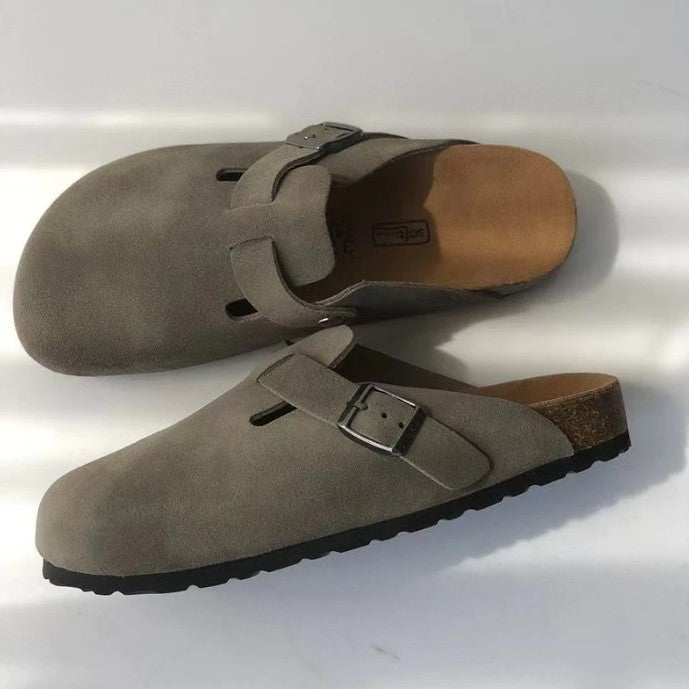 EliteStep – Unisex Sandalen aus veganem Leder mit zeitlosem Design und Komfort 1