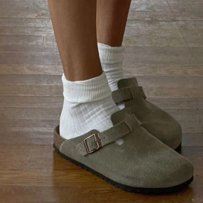EliteStep – Unisex Sandalen aus veganem Leder mit zeitlosem Design und Komfort 3
