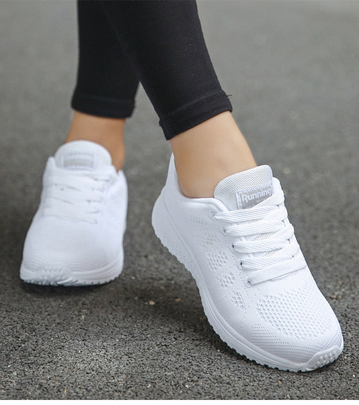 Ergonomische Damen Sneaker – Atmungsaktive Freizeitschuhe mit Stabilität und Komfort 8
