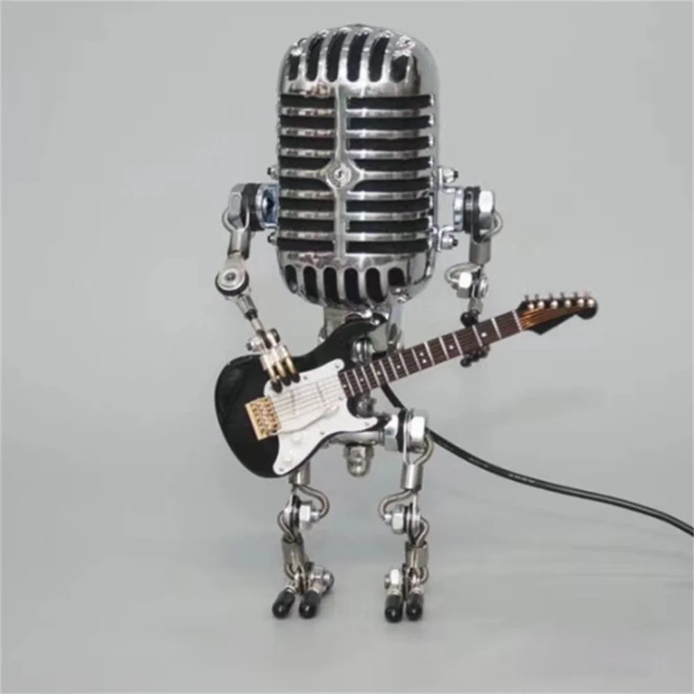 Exklusive Tischlampe mit Gitarrenmotiv und Variabler Helligkeit – Stilvolle LED Tischleuchte für Zuhause 1