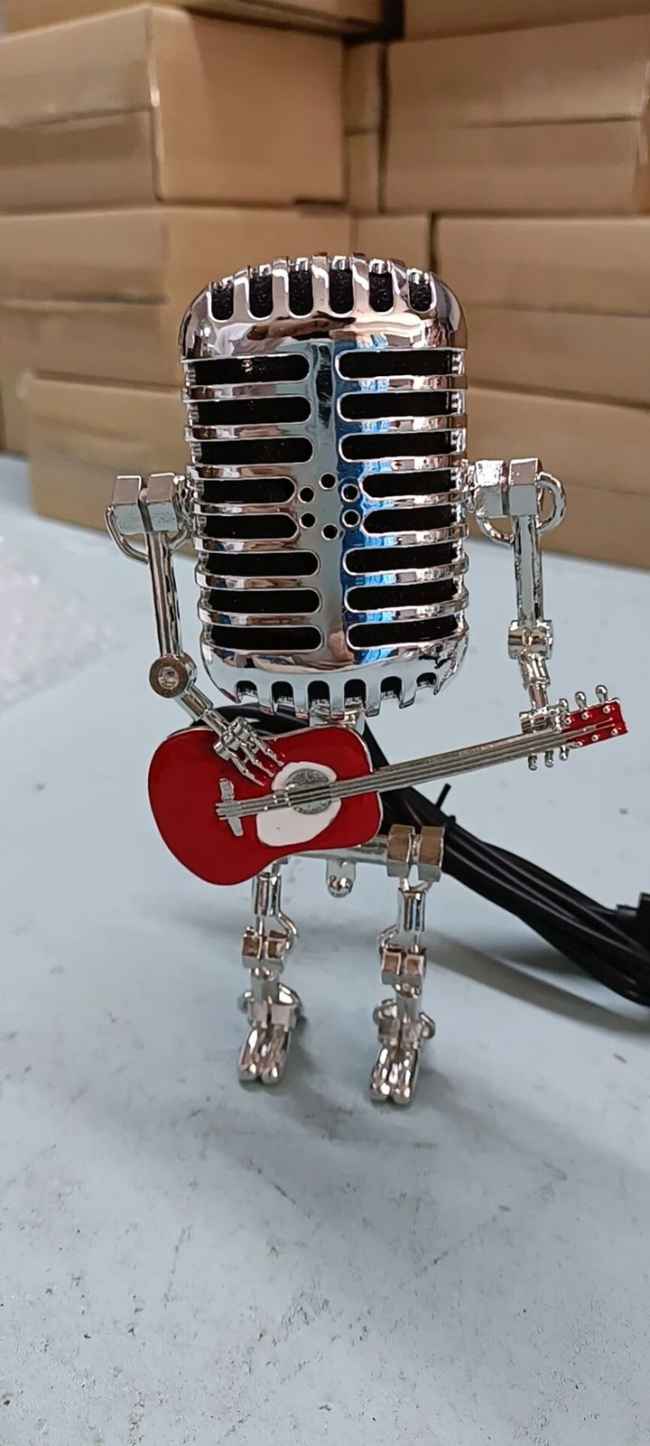 Exklusive Tischlampe mit Gitarrenmotiv und Variabler Helligkeit – Stilvolle LED Tischleuchte für Zuhause 4