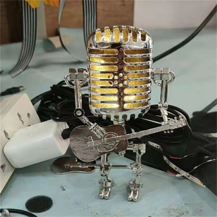 Exklusive Tischlampe mit Gitarrenmotiv und Variabler Helligkeit – Stilvolle LED Tischleuchte für Zuhause 5