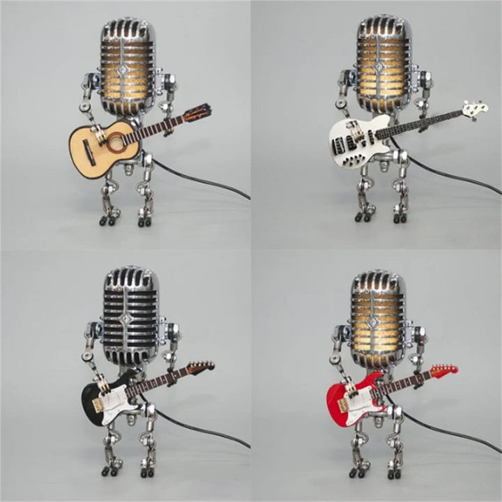Exklusive Tischlampe mit Gitarrenmotiv und Variabler Helligkeit – Stilvolle LED Tischleuchte für Zuhause 6