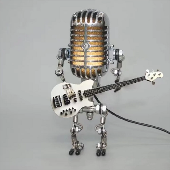 Exklusive Tischlampe mit Gitarrenmotiv und Variabler Helligkeit – Stilvolle LED Tischleuchte für Zuhause 7
