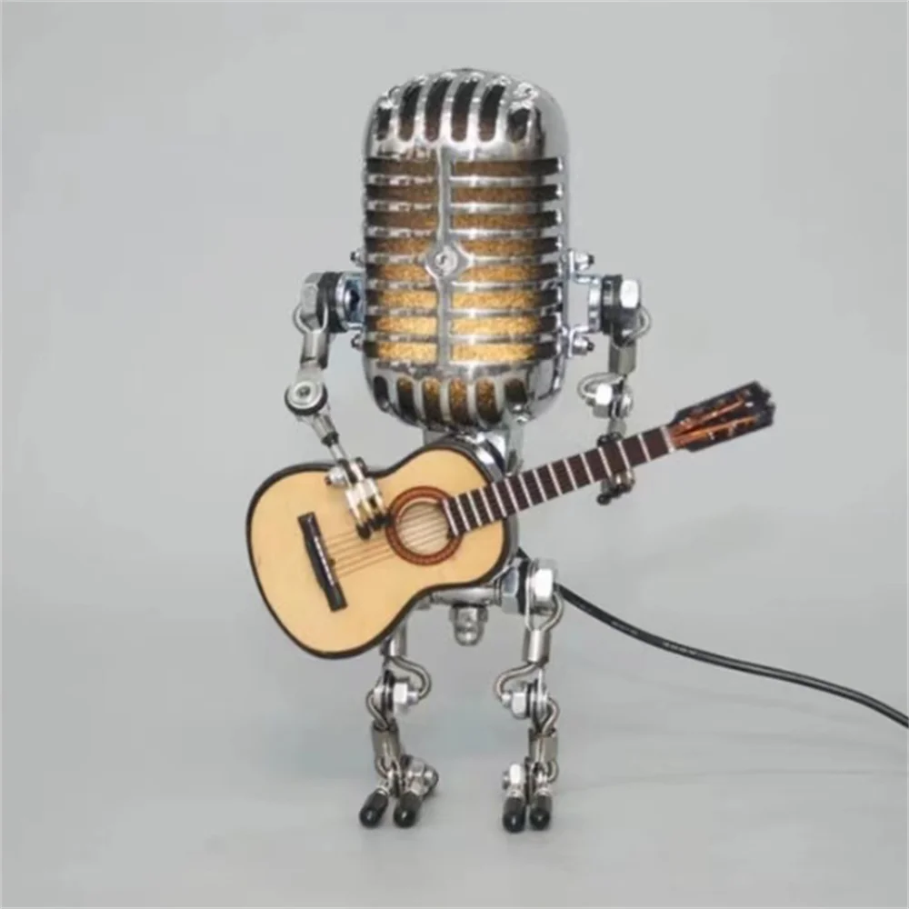 Exklusive Tischlampe mit Gitarrenmotiv und Variabler Helligkeit – Stilvolle LED Tischleuchte für Zuhause 8