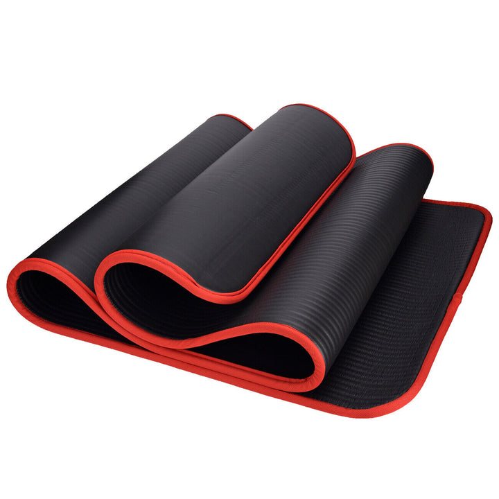 Faltbare Yogamatte Rutschfest – Extra Dicke Yoga Matte für Zuhause, NBR Material 3