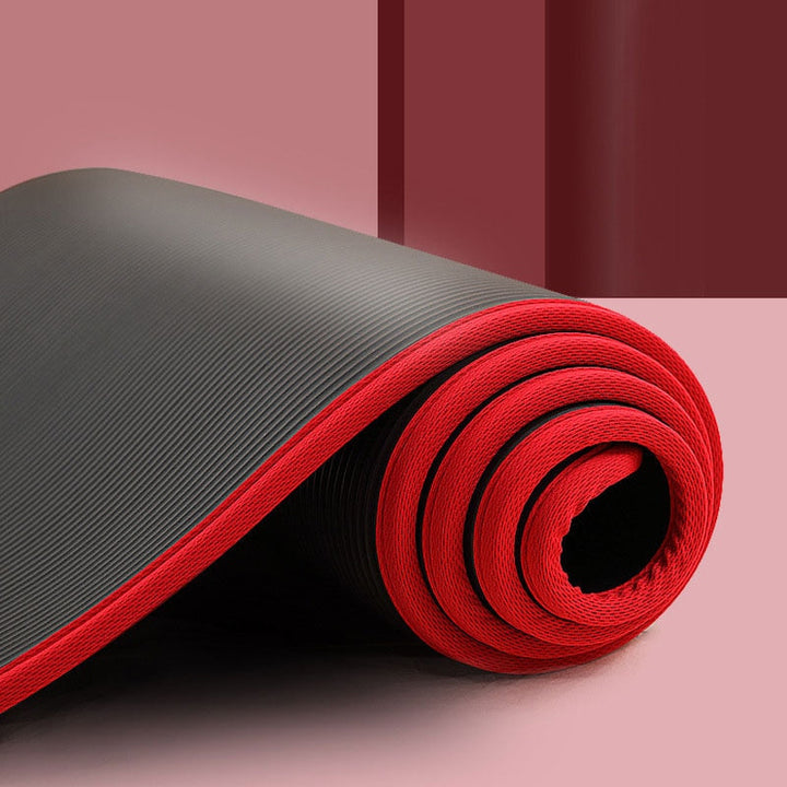Faltbare Yogamatte Rutschfest – Extra Dicke Yoga Matte für Zuhause, NBR Material 5