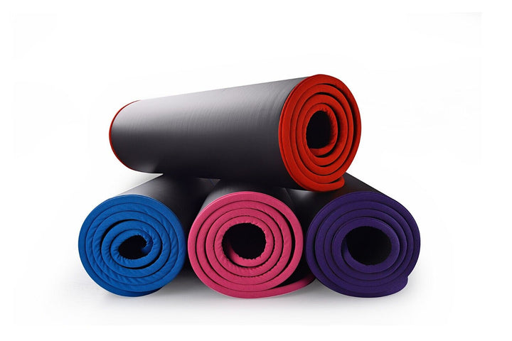 Faltbare Yogamatte Rutschfest – Extra Dicke Yoga Matte für Zuhause, NBR Material 7