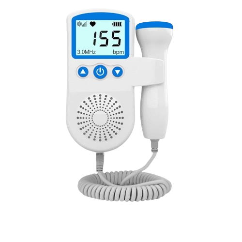 Fetal Doppler – Tragbarer Herzfrequenzmonitor für Schwangere mit 3MHz Sonde 1