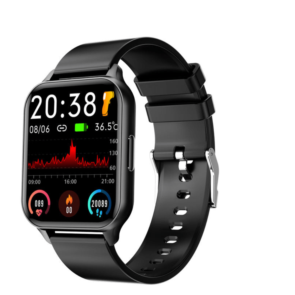 Fitness Smartwatch mit 1,7 HD Display, Herzfrequenz- und Schlafüberwachung – Wasserdicht IP68 für Sportuhren und Fitnessuhren 0