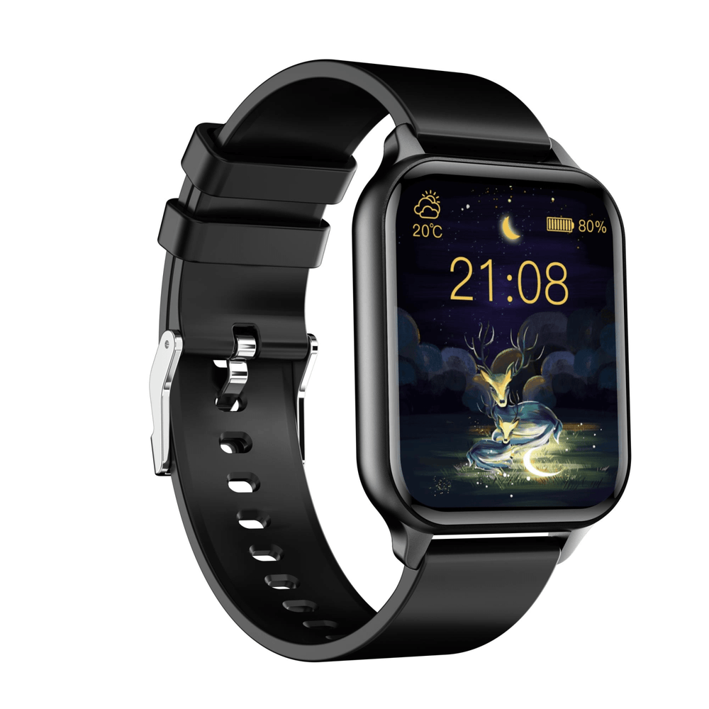 Fitness Smartwatch mit 1,7 HD Display, Herzfrequenz- und Schlafüberwachung – Wasserdicht IP68 für Sportuhren und Fitnessuhren 1