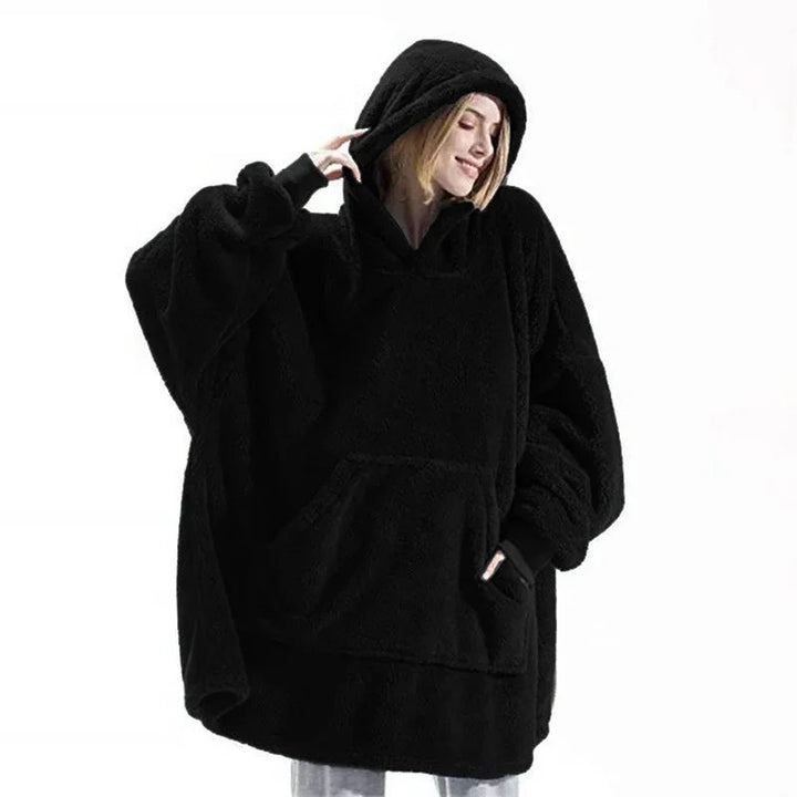 FleeceHaven – Übergroße Flanell-Dekentrui für Damen und Herren 8