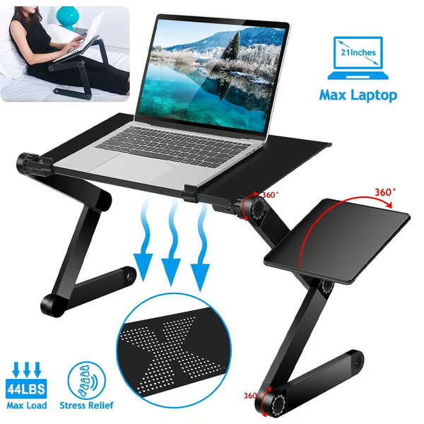 FlexStand – Höhenverstellbarer Laptopständer für Ergonomie und Flexibilität 5