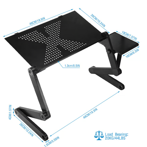 FlexStand – Höhenverstellbarer Laptopständer für Ergonomie und Flexibilität 6