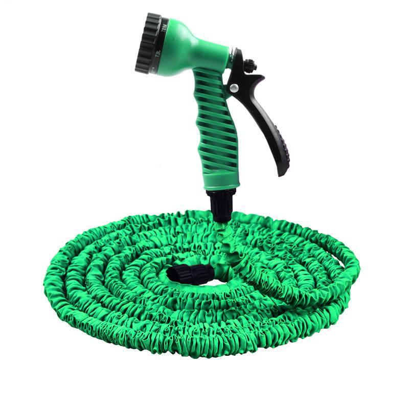 FlexaFlow – Flexibler Gartenschlauch mit 7-stufiger Spritzdüse, Knickfrei und Langlebig 1