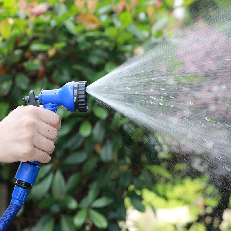 FlexaFlow – Flexibler Gartenschlauch mit 7-stufiger Spritzdüse, Knickfrei und Langlebig 4