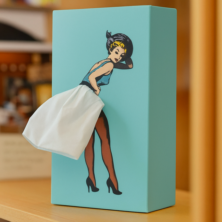 Flying Skirt – Elegante Taschentuchbox mit Kreativem Design für Zuhause und Büro 4