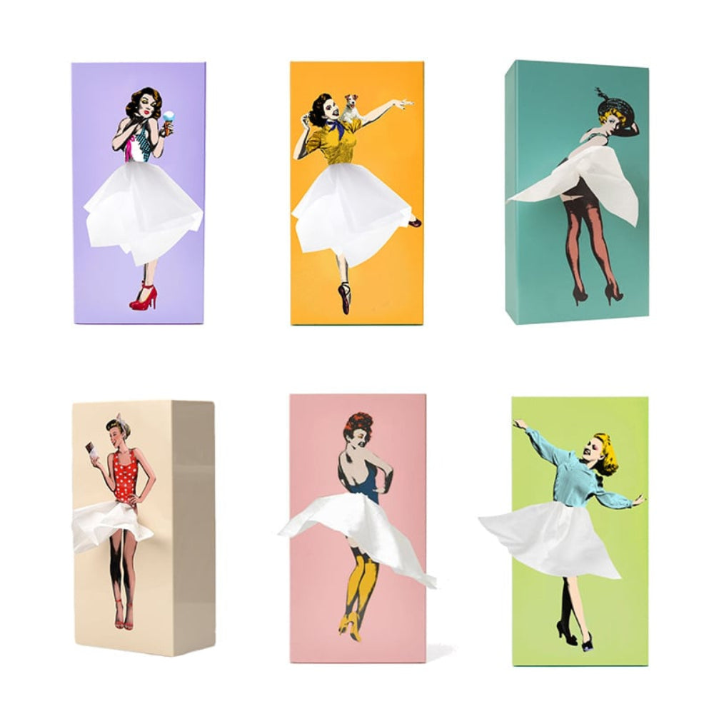 Flying Skirt – Elegante Taschentuchbox mit Kreativem Design für Zuhause und Büro 7