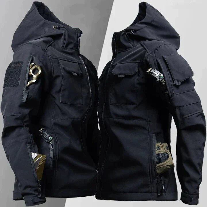 Frederik – Taktische Winddichte Jacke Mit Praktischen Taschen Für Outdoor-Abenteuer 1