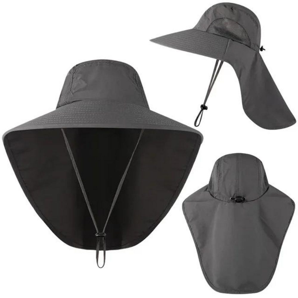 Freja – Atmungsaktiver Sonnenhut Damen mit UV-Schutz und Kordelzug für Sommeraktivitäten 1