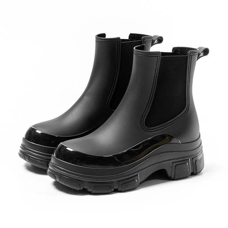 Gacimy – Damen Gummistiefel, Rutschfest, Wasserdicht, Bequeme Passform 0