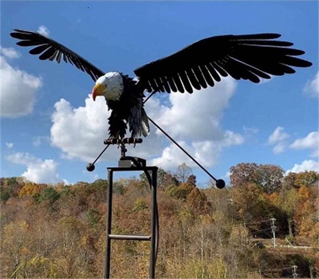 Garten Deko – Eleganter Metall Windspinner Für Bewegliche Garten Dekoration 0