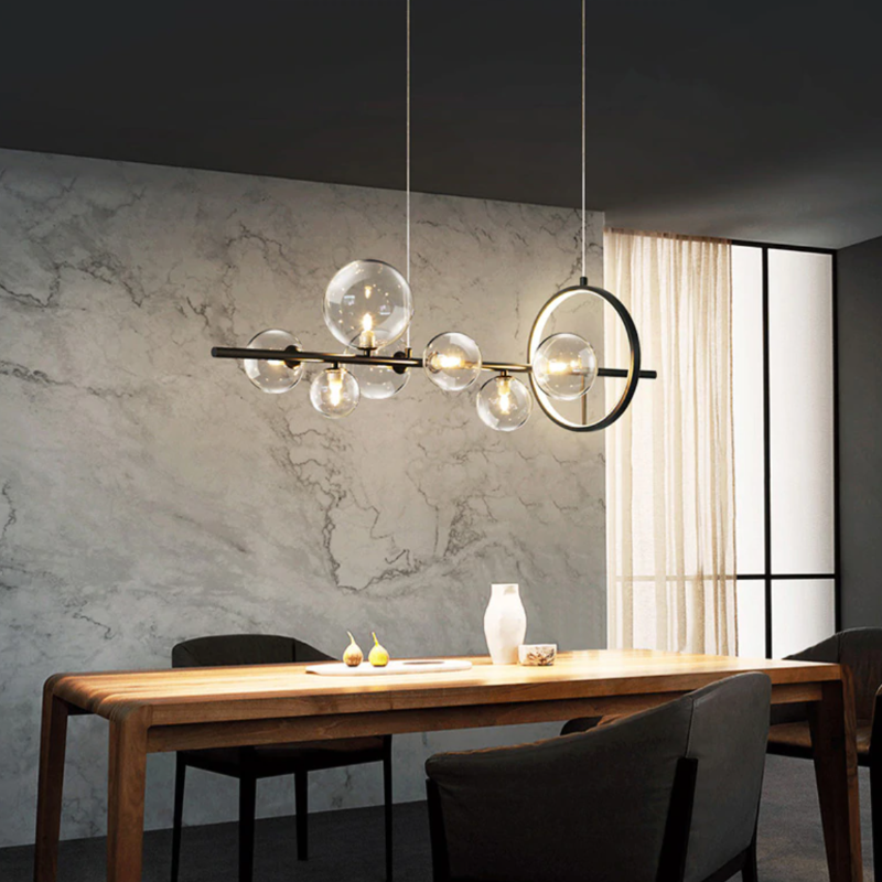Glaskronleuchter mit einzigartigem Design – Transparente Beleuchtung für jedes Interieur 2