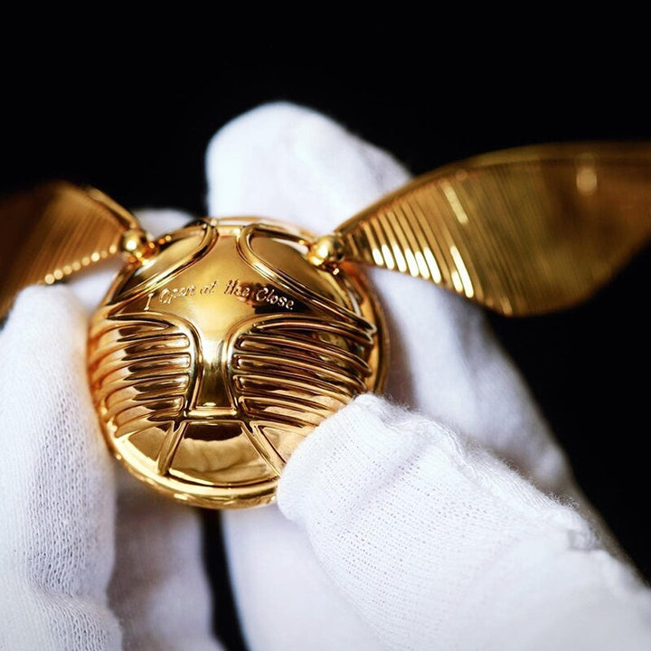 Goldene Schatz Ringbox – Vergoldet 18k Luxus Schmuckkästchen 5