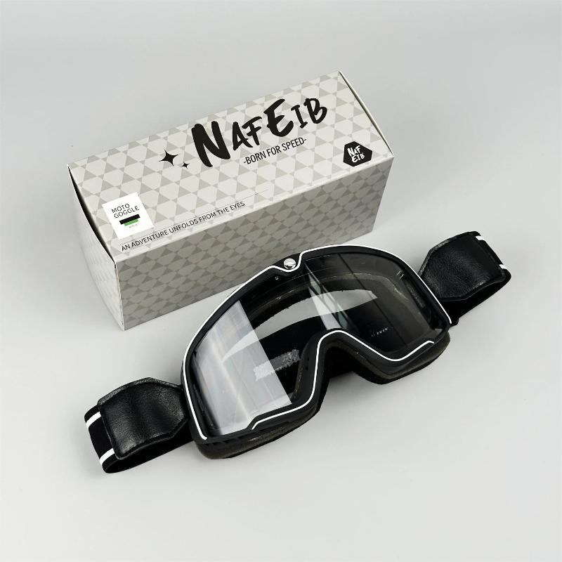Grand Tourer – Retro Motorradbrille für Brillenträger mit UV-Schutz 6