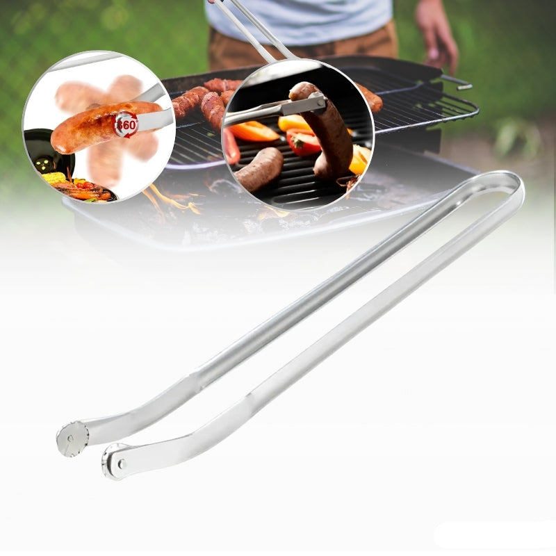 GrillGrip Pro – Edelstahl Grillzange für sicheres Grillen und optimalen Halt 0