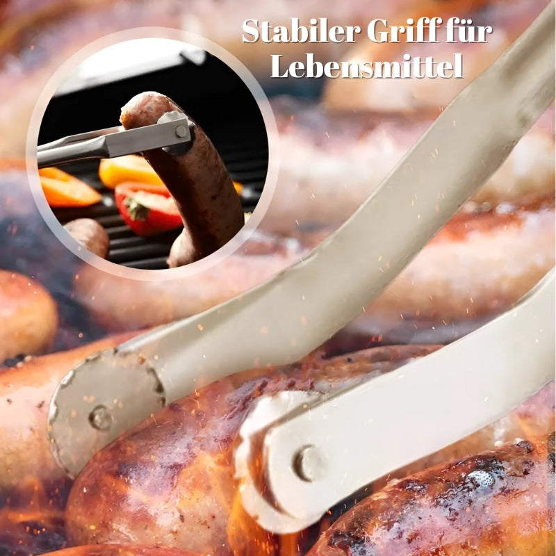 GrillGrip Pro – Edelstahl Grillzange für sicheres Grillen und optimalen Halt 1