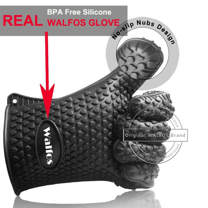 GrillGuard – Hitzeresistente Grillhandschuhe mit Rutschfestem Grip und Komfort 3
